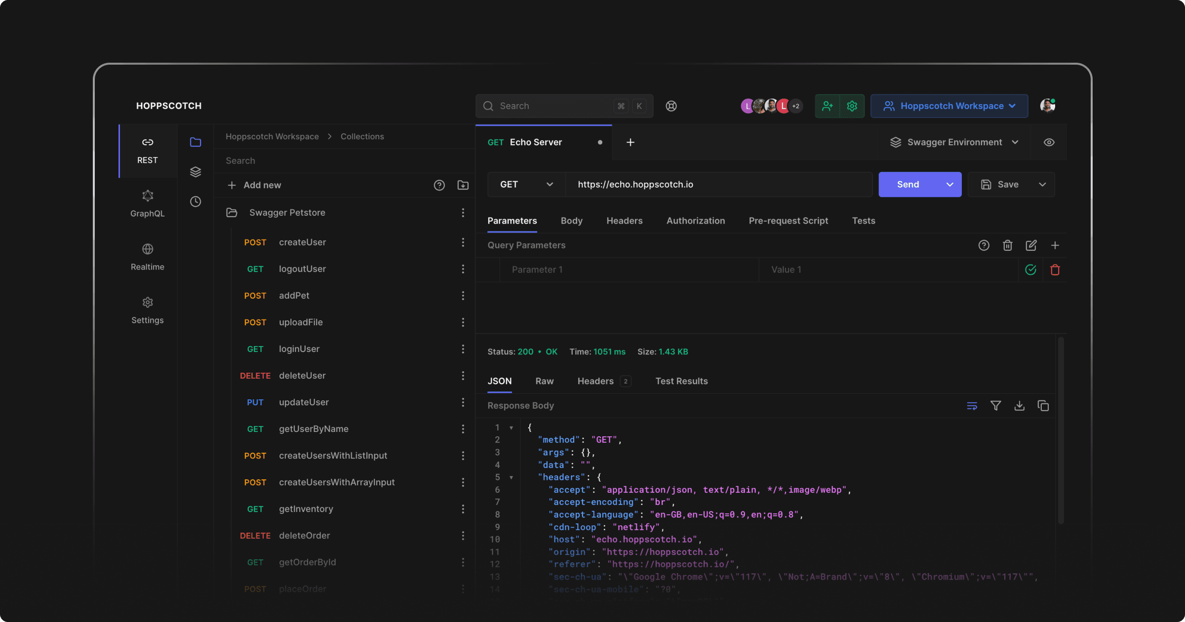 Hoppscotch - 开源 API 调试