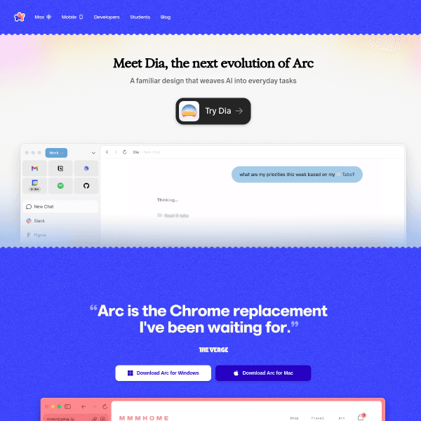 Arc Browser - 新一代浏览器