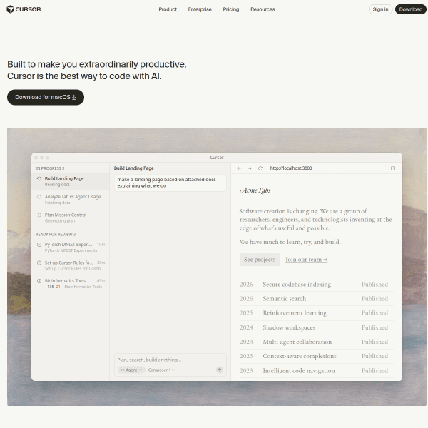 Cursor - AI 代码编辑器