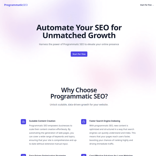 程序化 SEO 完全指南