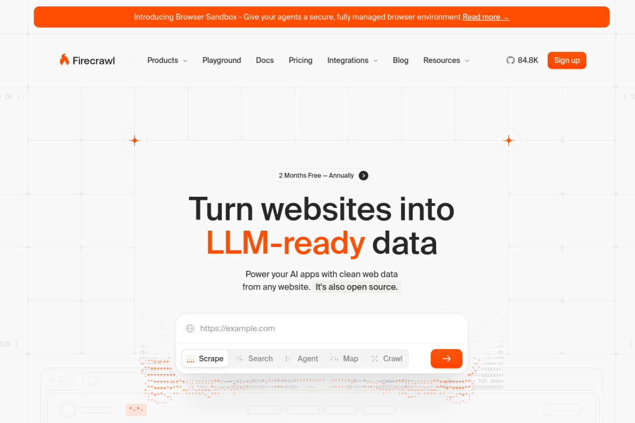 Firecrawl - AI 网页数据抓取 API