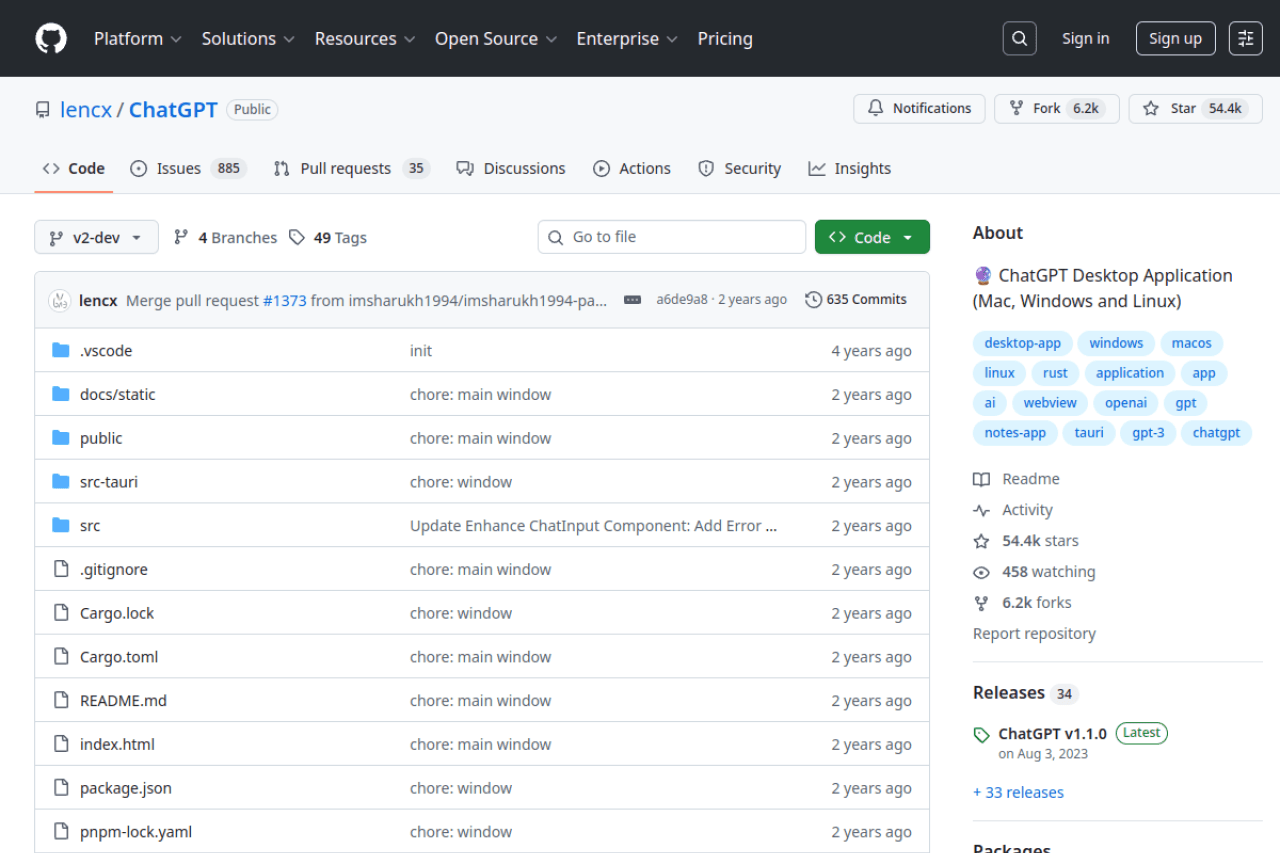 ChatGPT Desktop - 桌面端 ChatGPT 客户端