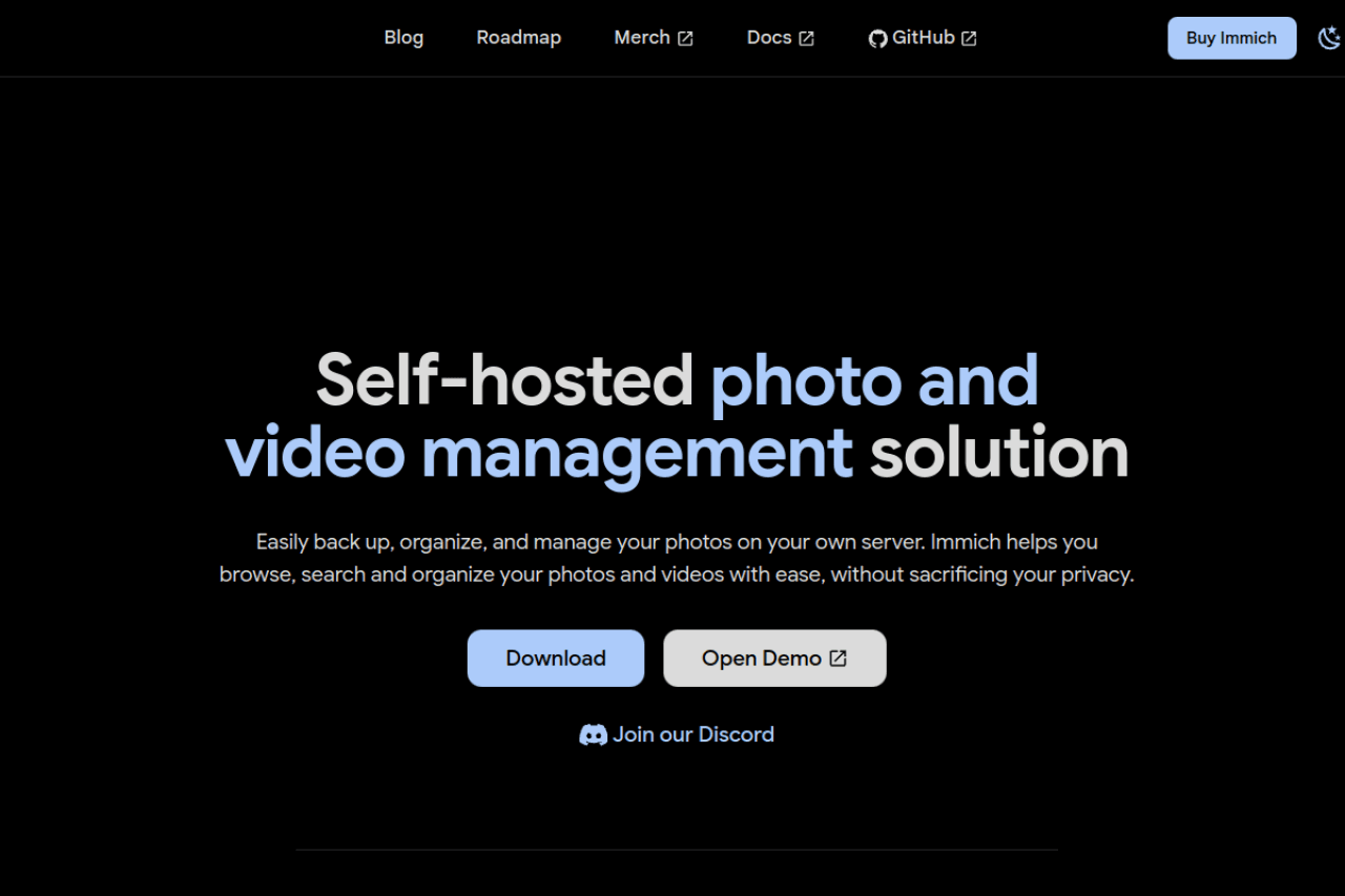 Immich - 自托管照片管理