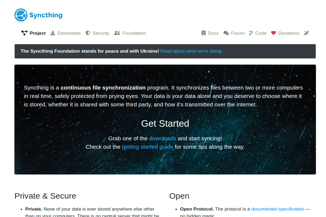 Syncthing - 去中心化文件同步