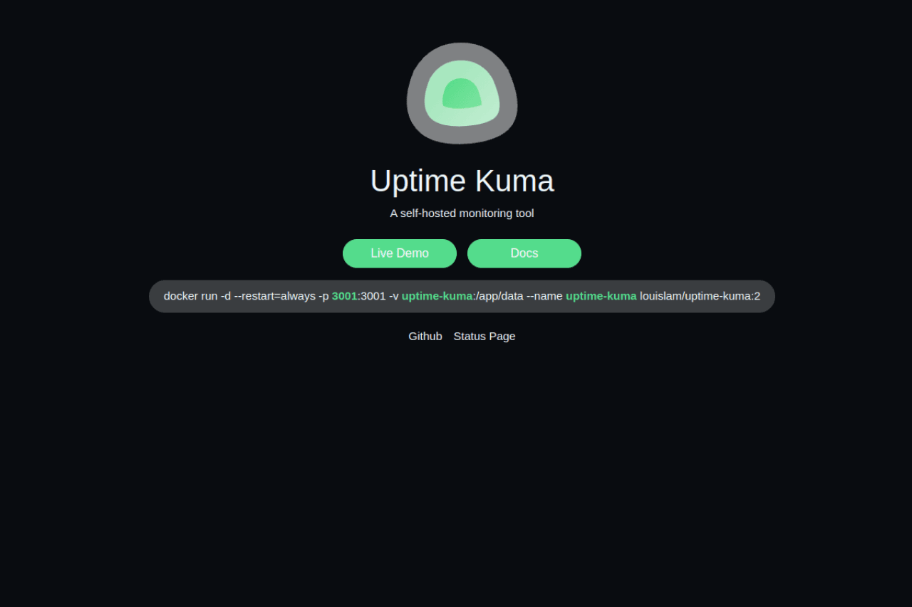 Uptime Kuma - 自托管监控工具